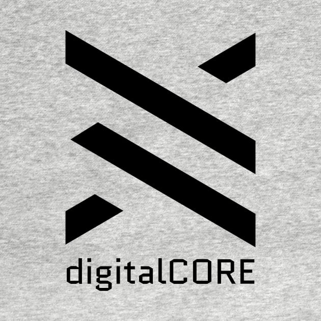 digitalCORE Black Logo by digitalCORE